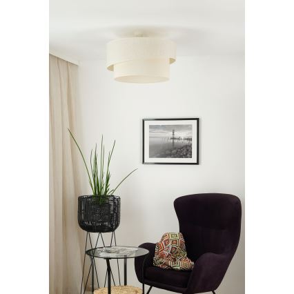Brilagi - Nadgradni lestenec SHINE 1xE27/15W/230V pr. 50 cm krem barva