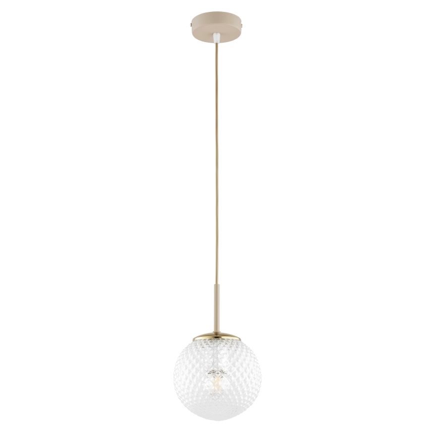 Brilagi - Nadomestno univerzalno steklo STELLA E27, premer 15 cm, prozorno/zlato