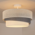 Brilagi - Nadometna stropna svetilka TRIO 1xE27/60W/230V, premer 40 cm, kremna/siva