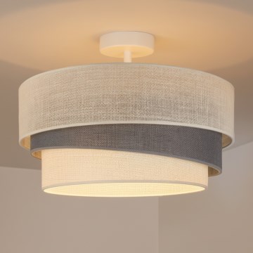 Brilagi - Nadometna stropna svetilka TRIO 1xE27/60W/230V, premer 40 cm, kremna/siva