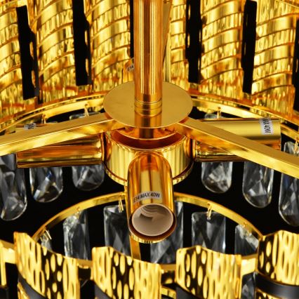 Brilagi - Nadometni lestenec CRISTAL 5xE14/40W/230V, premer 38 cm