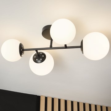 Brilagi - Nadometni lestenec MALONY 4xE14/20W/230V črna