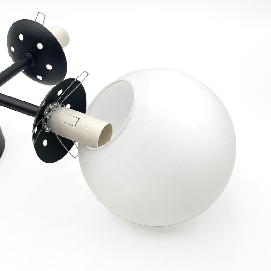 Brilagi - Nadometni lestenec MALONY 4xE14/20W/230V črna