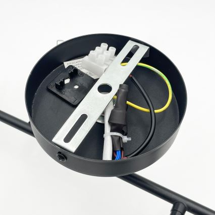 Brilagi - Nadometni lestenec MALONY 4xE14/20W/230V črna