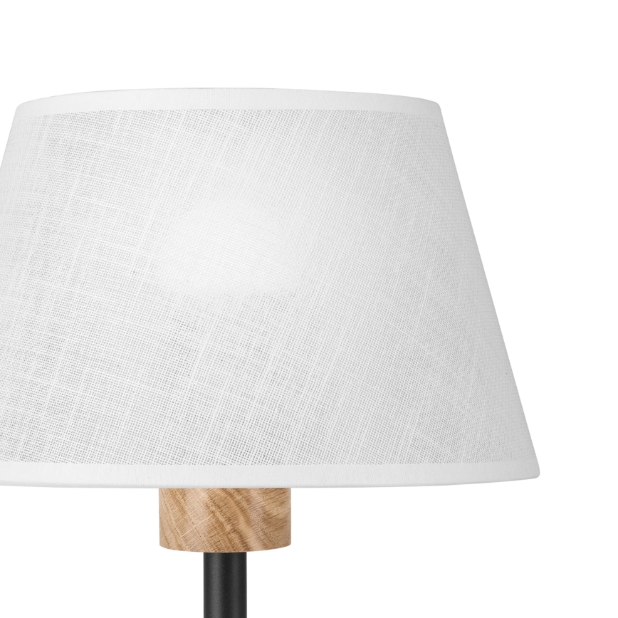 Brilagi - Namizna svetilka ANTHONY 1xE27/60W/230V hrast/bela