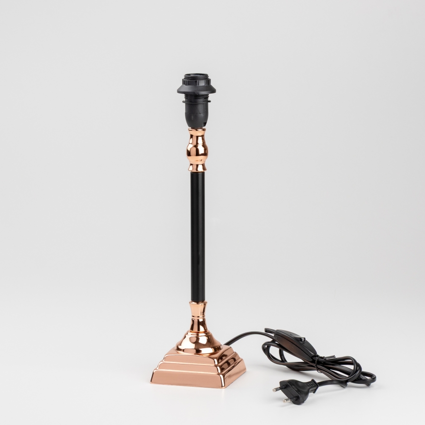 Brilagi - Namizna svetilka CERIA 1xE14/40W/230V črna/bakrena/siva