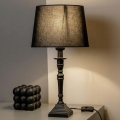 Brilagi - Namizna svetilka CERIA 1xE27/60W/230V premer 30 cm rjava/črna