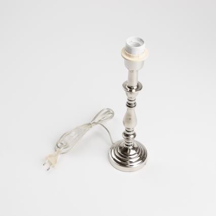 Brilagi - Namizna svetilka CERIA 1xE27/60W/230V sijajni krom/siva