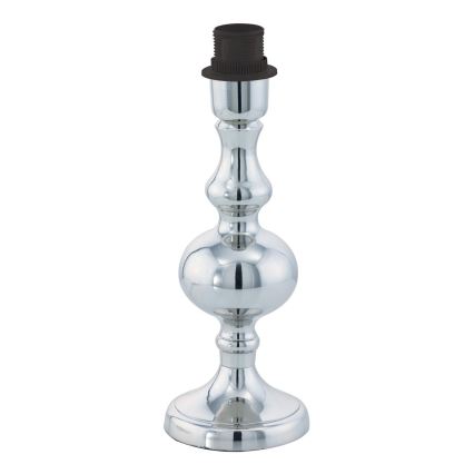 BRILAGI - Namizna svetilka CERIA 1xE27/60W/230V Ø 30 cm sijajni krom/bela