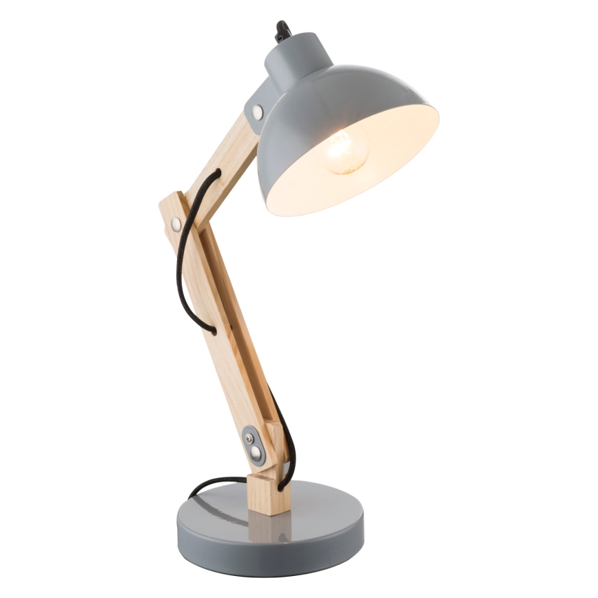 Brilagi - Namizna svetilka FOCUS 1xE27/40W/230V siva