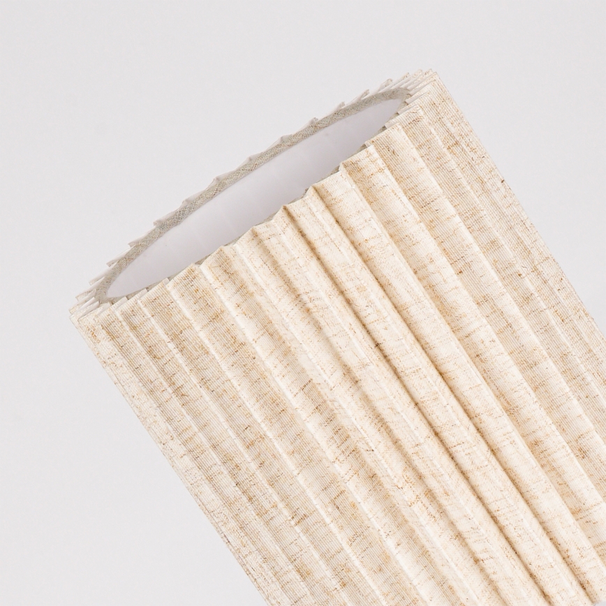 Brilagi - Namizna svetilka NORDIC WAVE 1xE27/15W/230V lan/črna