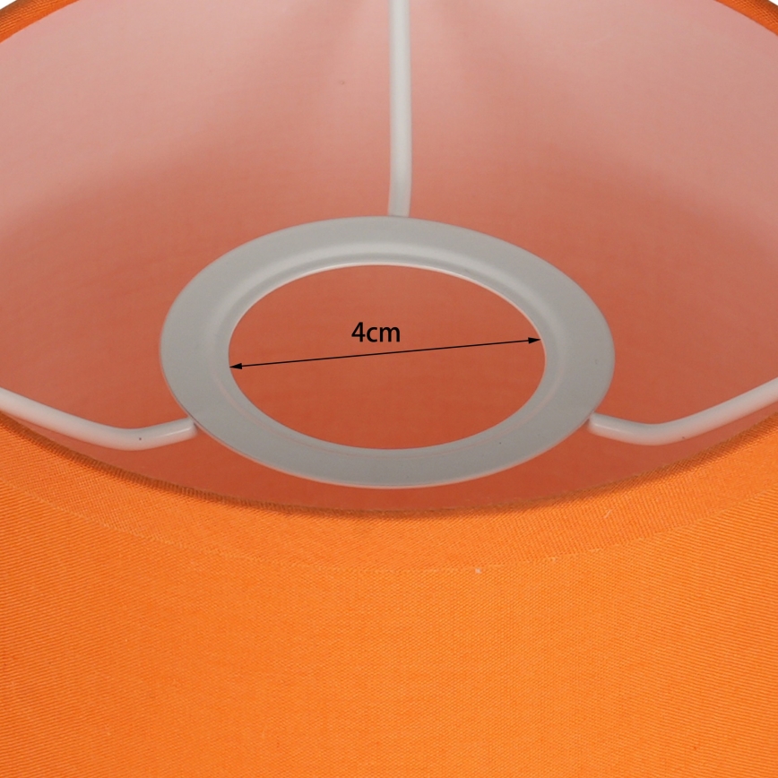 Brilagi - Namizna svetilka NUBILA WOOD 1xE27/25W/230V hrast/črna/oranžna