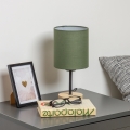 Brilagi - Namizna svetilka NUBILA WOOD 1xE27/25W/230V hrast/zelena