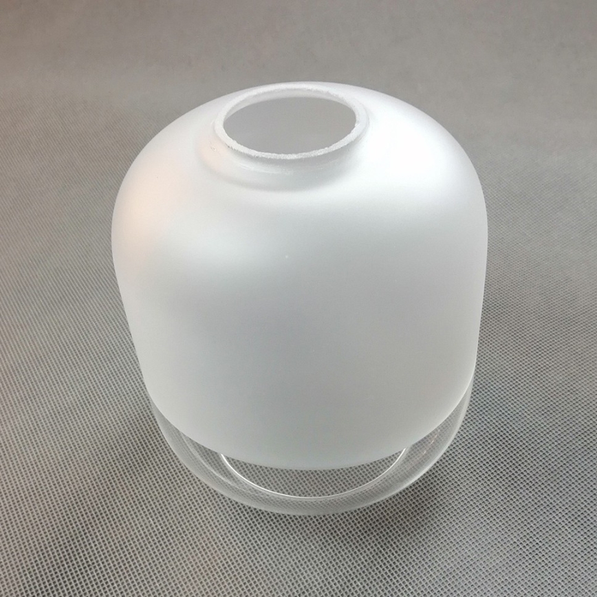 BRILAGI - Namizna svetilka WOOD GLASS 1xE27/40W/230V rjava/črna/bela