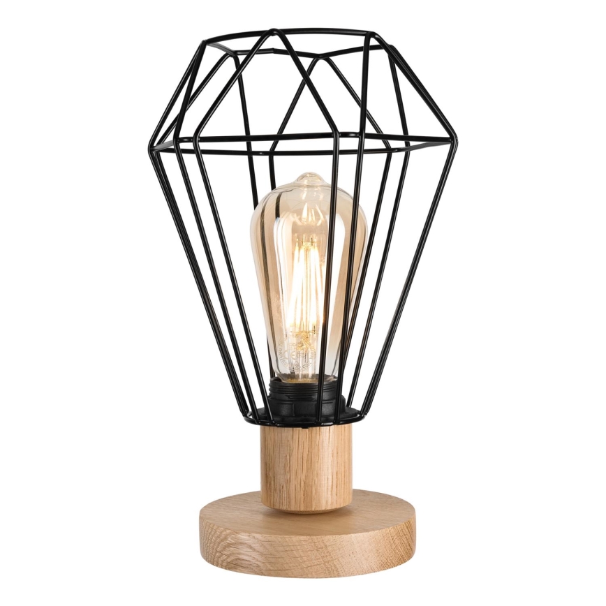 Brilagi - Namizna svetilka WOODY BASKET 1xE27/60W/230V hrast