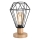 Brilagi - Namizna svetilka WOODY BASKET 1xE27/60W/230V hrast