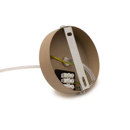 Brilagi - Napajalni kabel PARTY 1xE27/60W/230V, premer 10 cm, bež