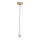 Brilagi - Napajalni kabel PARTY 1xE27/60W/230V, premer 10 cm, hrast