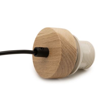Brilagi - Napajalni kabel PARTY 1xE27/60W/230V, premer 10 cm, hrast