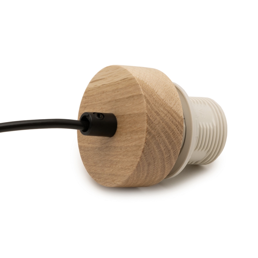 Brilagi - Napajalni kabel PARTY 1xE27/60W/230V, premer 10 cm, hrast