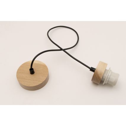 Brilagi - Napajalni kabel PARTY 1xE27/60W/230V, premer 10 cm, hrast