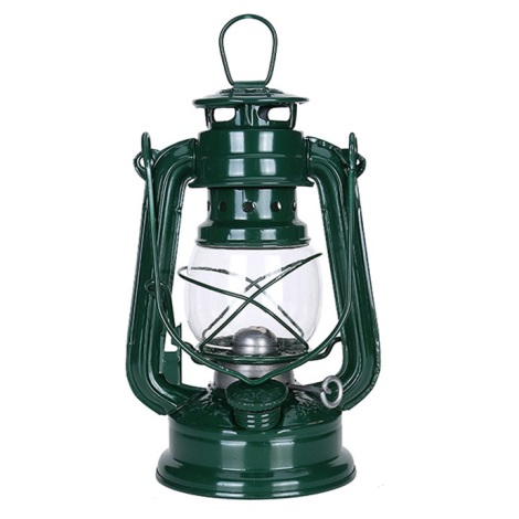 Brilagi - Oljna svetilka LANTERN 19 cm zelena