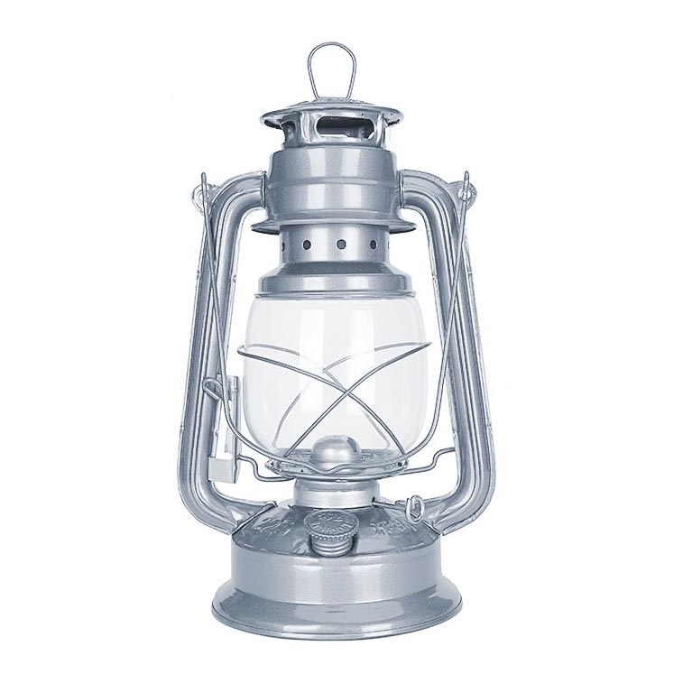 Brilagi - Oljna svetilka LANTERN 28 cm srebrna