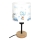 Brilagi - Otroška namizna svetilka BOBO WOOD 1xE27/25W/230V hrast/črna/bela/modra/medvedki