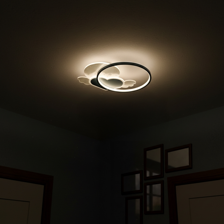 Brilagi - Otroška stropna LED svetilka LOVE LED/48W/230V 3000/4500/6000K modra