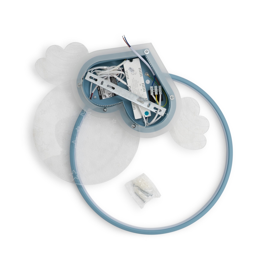 Brilagi - Otroška stropna LED svetilka LOVE LED/48W/230V 3000/4500/6000K modra