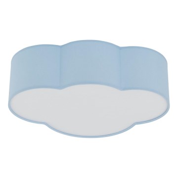 Brilagi - Otroška stropna svetilka NIMBUS MINI 2xE27/15W/230V 31x43 cm, modra
