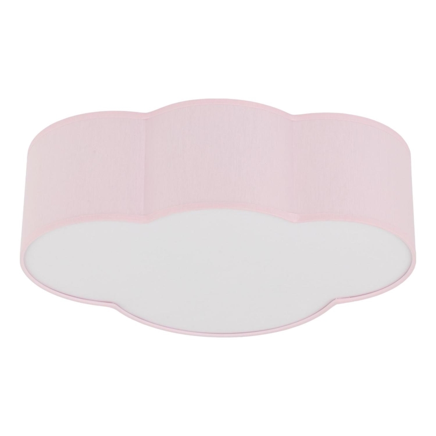 Brilagi - Otroška stropna svetilka NIMBUS MINI 2xE27/15W/230V 31x43 cm rožnata