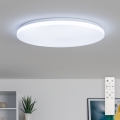Brilagi - Pametna zatemnjevalna stropna svetilka LED/36W/230V Ø 48 cm 3000-6000K Wi-Fi Tuya Beacon + daljinski upravljalnik