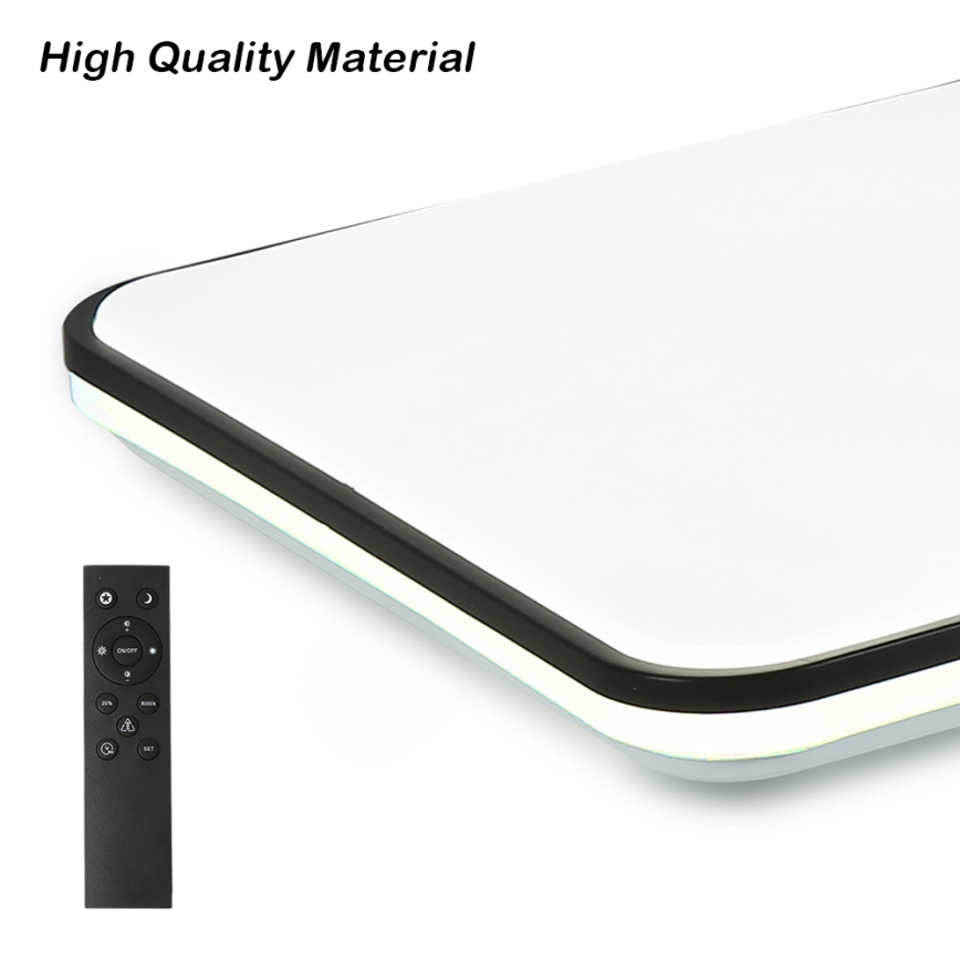 Brilagi - zatemnjevalno LED stropno svetilo SMART LED/36W/230V 53x53 cm 3000-6000K Wi-Fi Tuya Beacon + daljinski upravljalnik