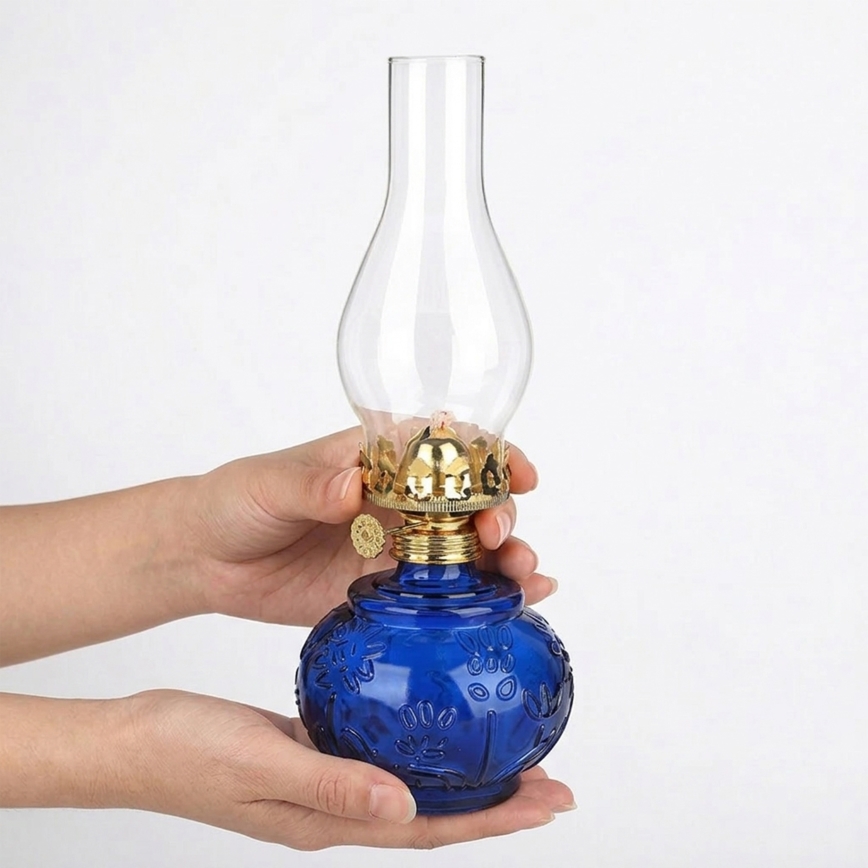 Brilagi - Petrolejska lampa MERLIN modra