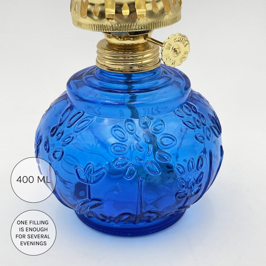 Brilagi - Petrolejska lampa MERLIN modra