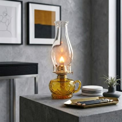 Brilagi - Petrolejska lampa MERLIN oranžna
