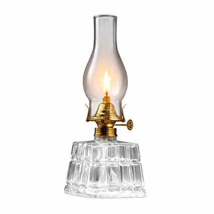 Brilagi - Petrolejska lampa MERLIN prozorna/zlata