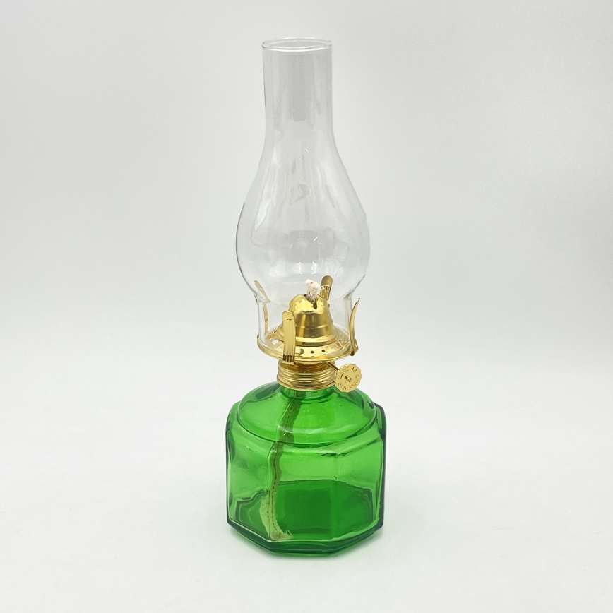 Brilagi - Petrolejska lampa MERLIN zelena