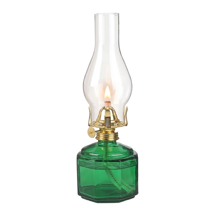 Brilagi - Petrolejska lampa MERLIN zelena