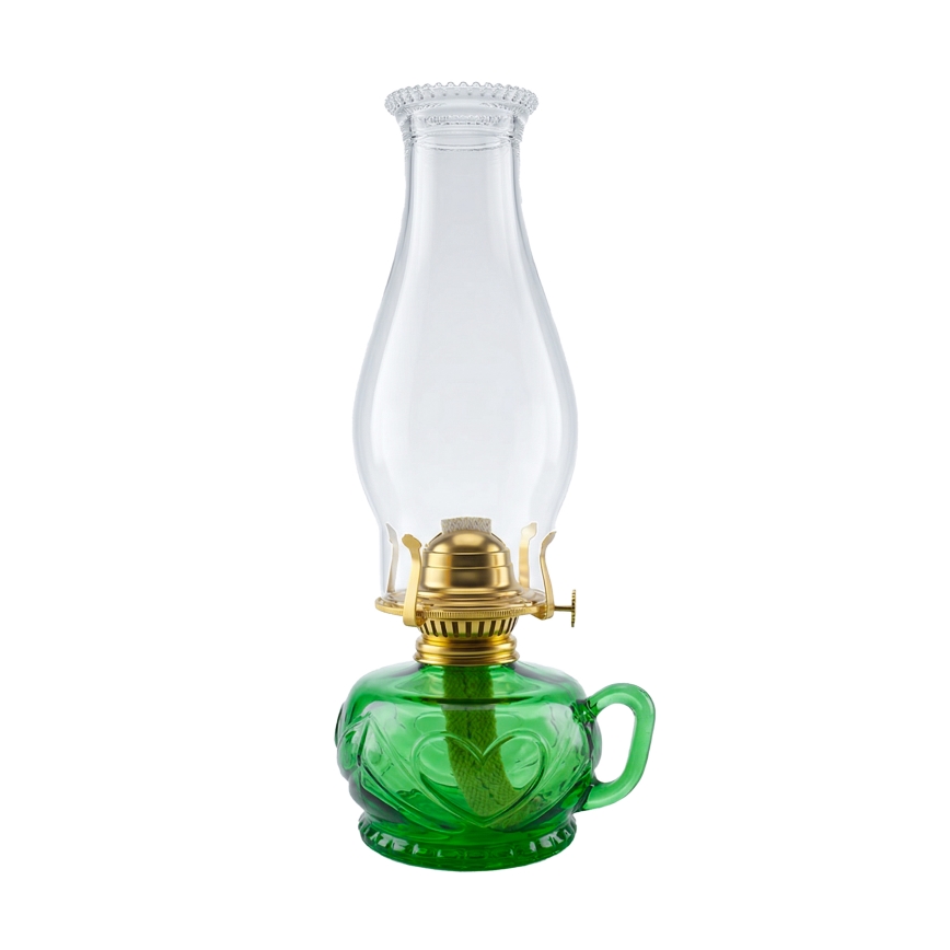 Brilagi - Petrolejska lampa MERLIN zelena