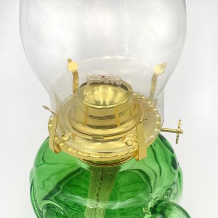 Brilagi - Petrolejska lampa MERLIN zelena