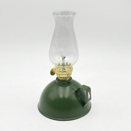 Brilagi - Petrolejska lampa MERLIN zelena