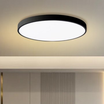 Brilagi - Prilagodljiva LED Stropna Svetilka POOL SMART LED/128W/230V 3000-6000K pre Ø 100 cm Wi-Fi Tuya črna + daljinski upravljalnik
