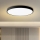 Brilagi - Prilagodljiva LED Stropna Svetilka POOL SMART LED/128W/230V 3000-6000K pre Ø 100 cm Wi-Fi Tuya črna + daljinski upravljalnik
