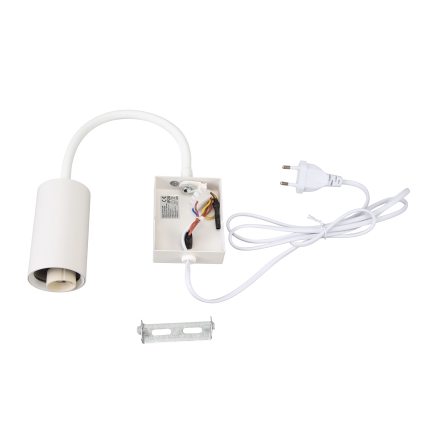 Brilagi - Prilagodljiva stenska svetilka s stikalom SELE 1xGU10/30W/230V bela