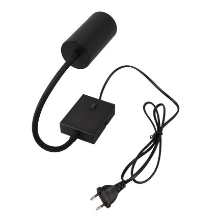 Brilagi - Prilagodljiva stenska svetilka s stikalom SELE 1xGU10/30W/230V črna/zlata