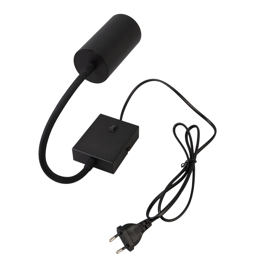 Brilagi - Prilagodljiva stenska svetilka s stikalom SELE 1xGU10/30W/230V črna/zlata