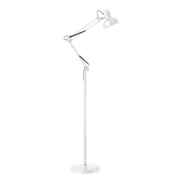 Brilagi - Prilagodljiva stoječa svetilka TASKER 1xE27/60W/230V 184 cm bela