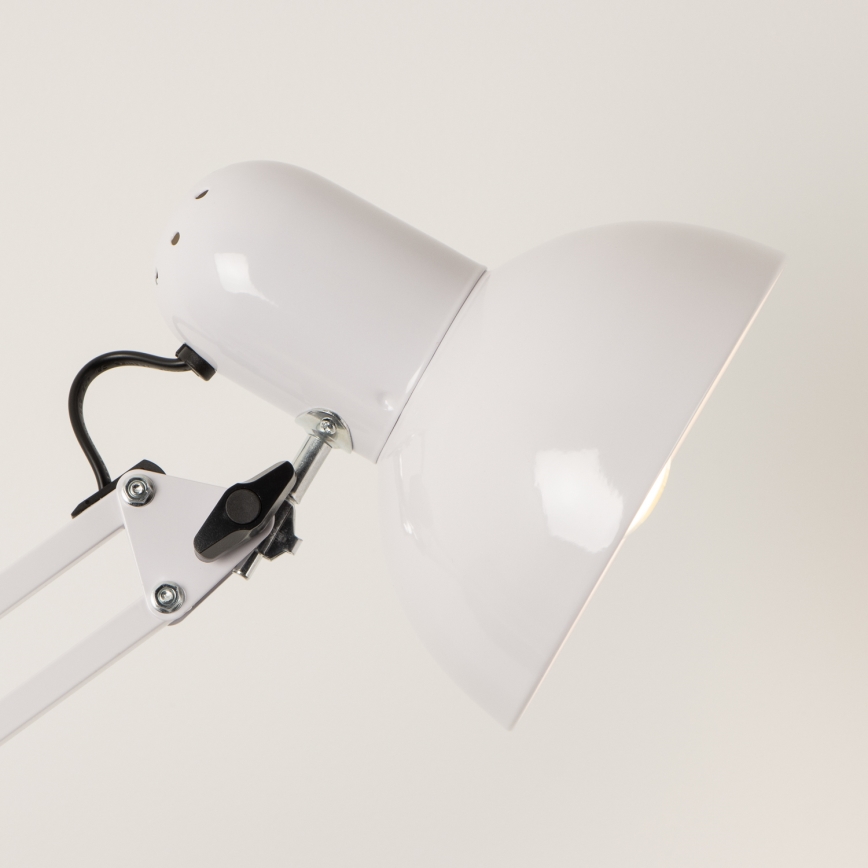 BRILAGI - Prilagodljiva stoječa svetilka TASKER 1xE27/60W/230V 184 cm bela